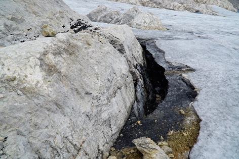 Schladminger und Hallstätter Gletscher 2025. Gletscherzustandsbericht, Gletscherbericht. ANISA, Verein für alpine Forschung. 
