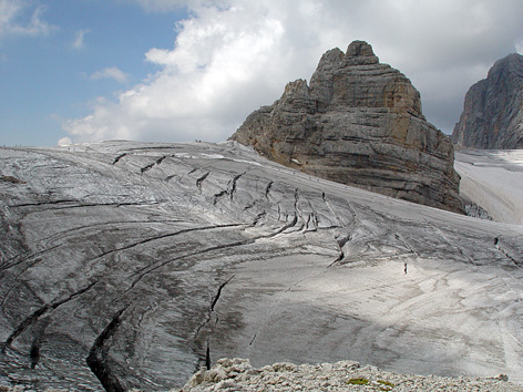 Dachstein, Dachsteingebirge, Dachsteingruppe, Dachsteingebiet, Schladminger und Hallstätter Gletscher 2025. Gletscherzustandsbericht, Gletscherbericht. ANISA, Verein für alpine Forschung, 2003, 