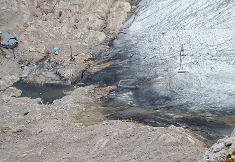 Dachstein, Dachsteingebirge, Dachsteingruppe, Dachsteingebiet, Schladminger und Hallstätter Gletscher 2025. Gletscherzustandsbericht, Gletscherbericht. ANISA, Verein für alpine Forschung, 2003, 
