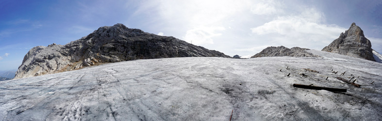 Schladminger und Hallstätter Gletscher 2025. Gletscherzustandsbericht, Gletscherbericht. ANISA, Verein für alpine Forschung. 
