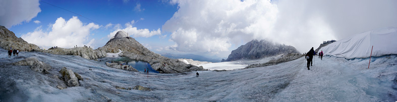 Schladminger und Hallstätter Gletscher 2025. Gletscherzustandsbericht, Gletscherbericht. ANISA, Verein für alpine Forschung. 